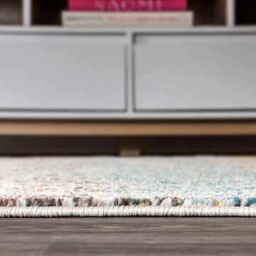 Contemporary Pop Modern Abstract Vintage Area Rug - JONATHAN Y